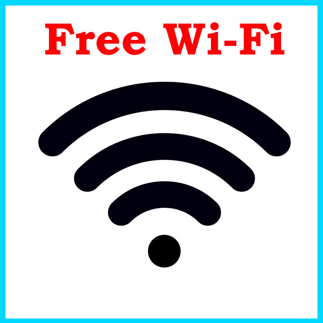 Free Wi-Fi　全店導入完了!
